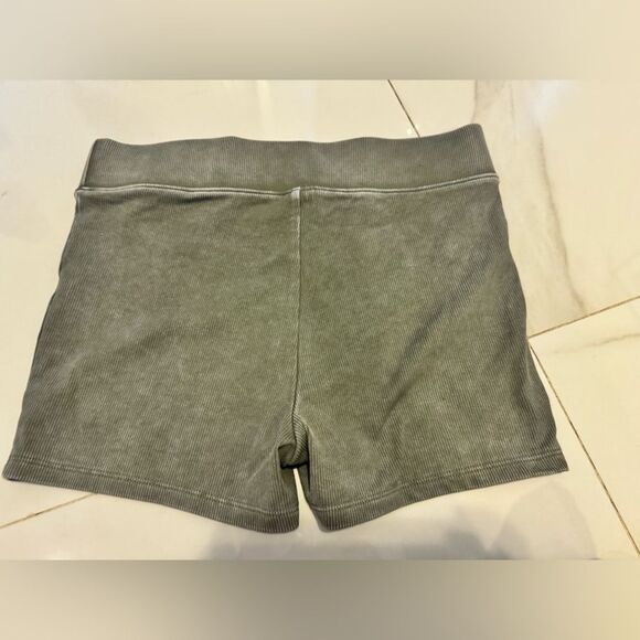 Wild Fable Charcoal lounge shorts high waisted and ribbed - Picture 4 of 7